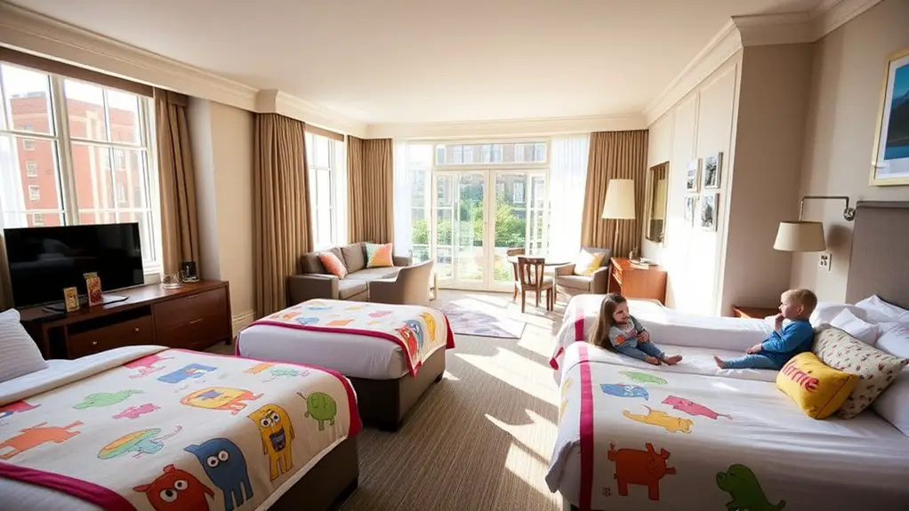 family friendly hotel features