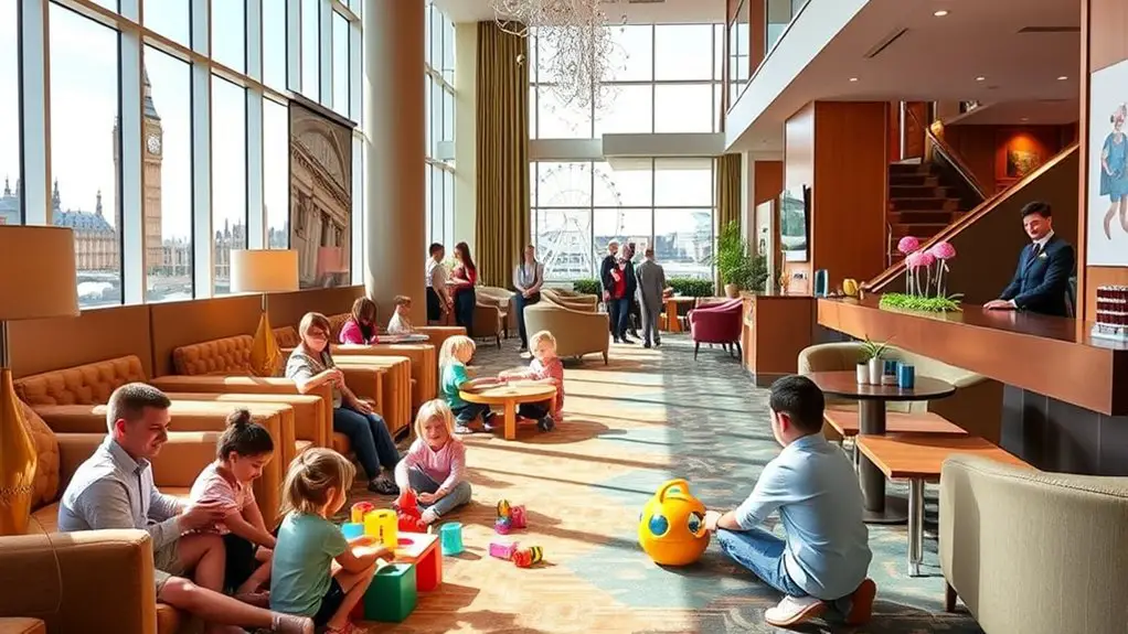 family friendly hotels london attractions