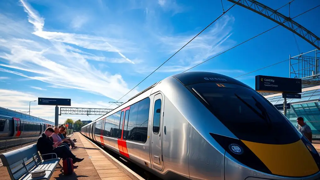 fast convenient train travel
