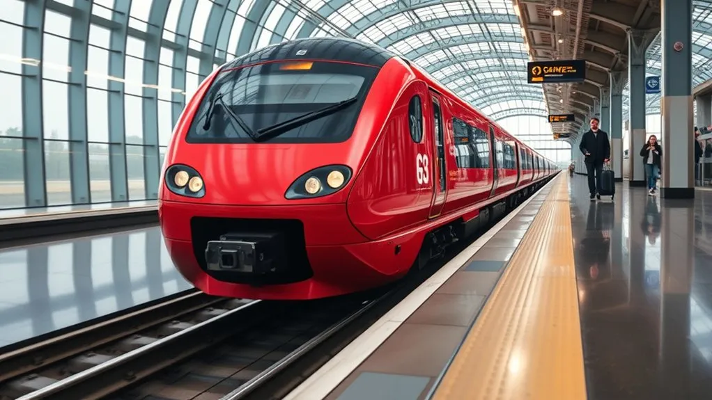 Gatwick Express train from Gatwick Airport to London Victoria