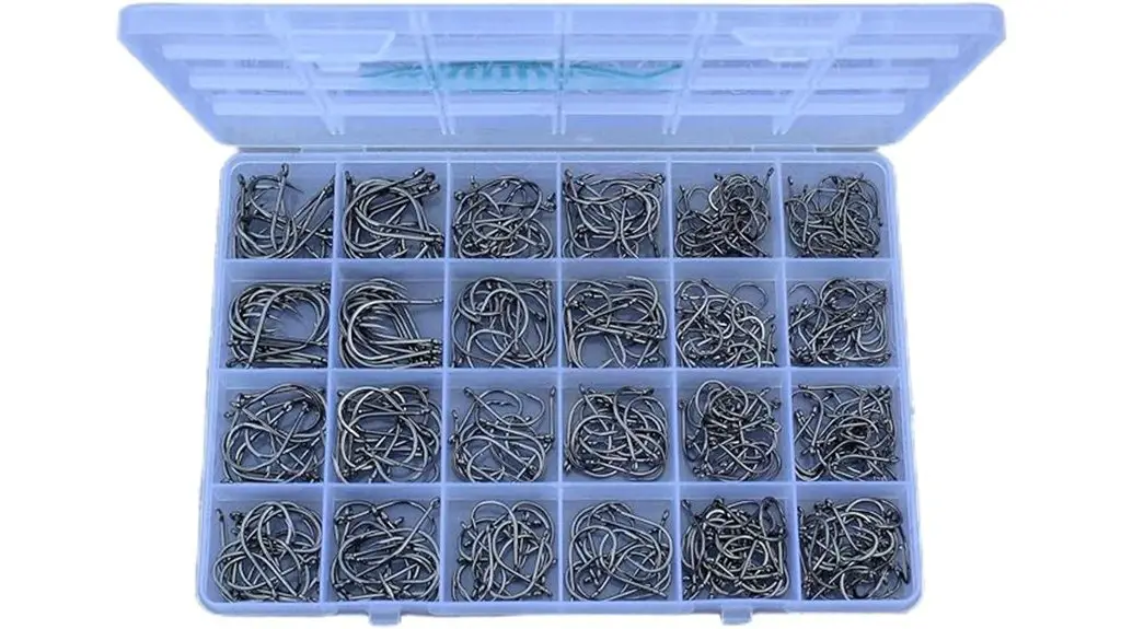 fishing hooks set evaluation