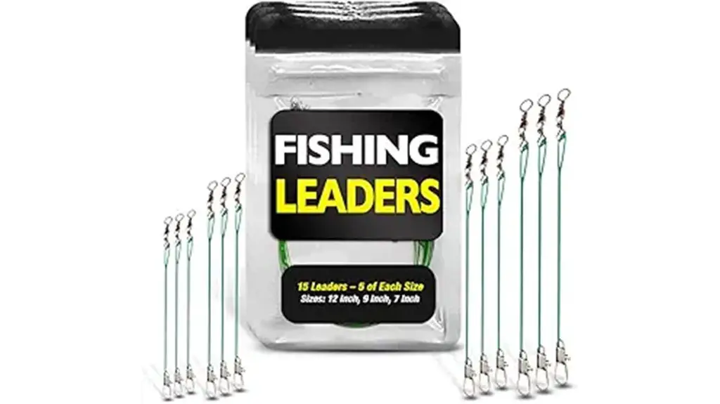 fishing leaders with swivels