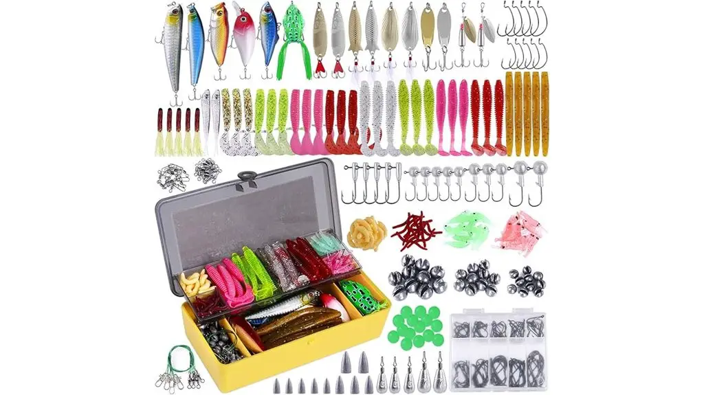fishing lures performance evaluation