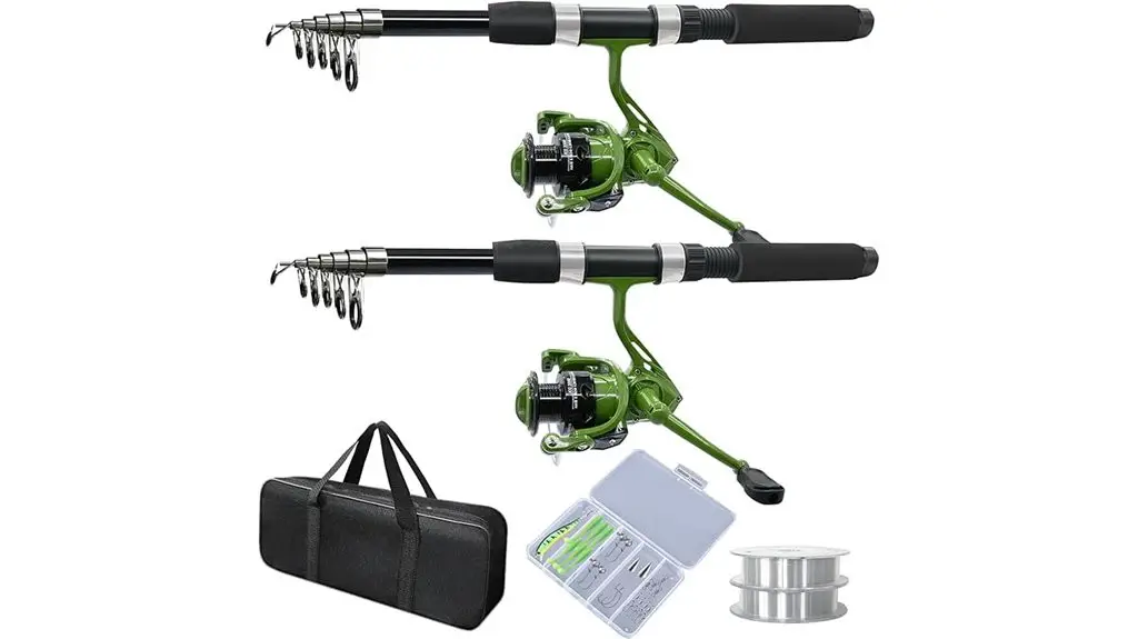 fishing pole combo review