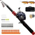 fishing rod and reel
