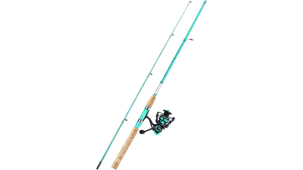 fishing rod and reel