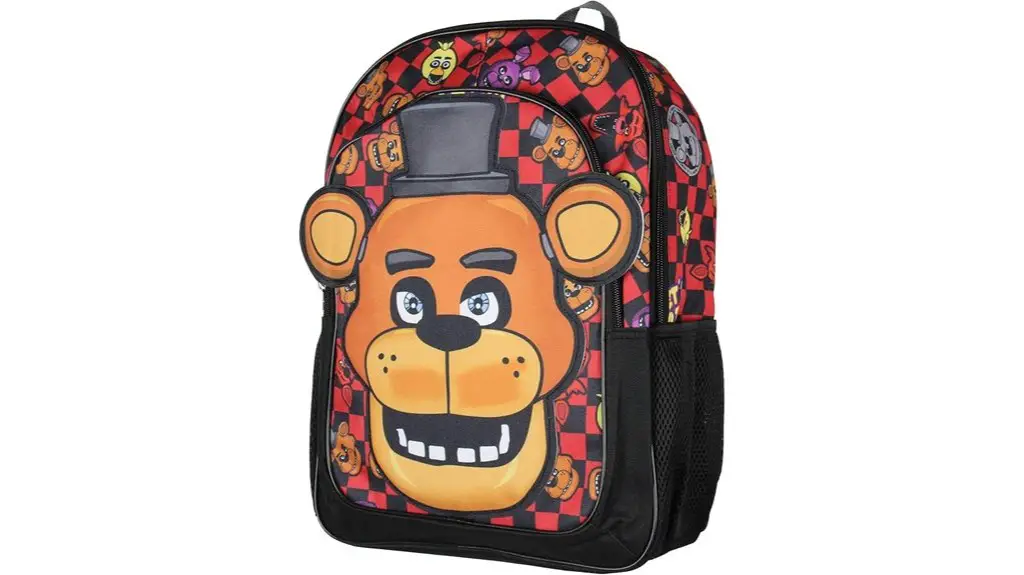 freddy s themed backpack review