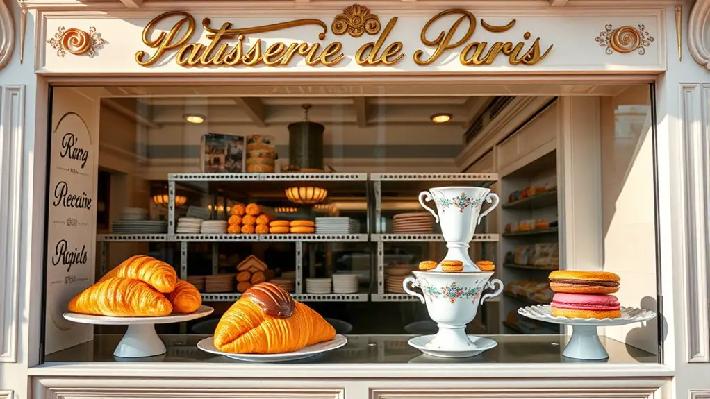 french pastries in arnavutkoy