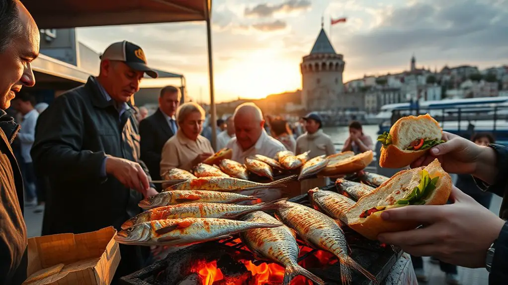 fresh grilled fish sandwich