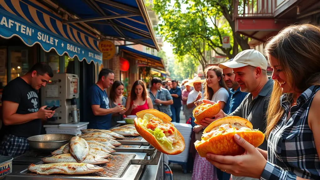 fresh grilled fish sandwiches