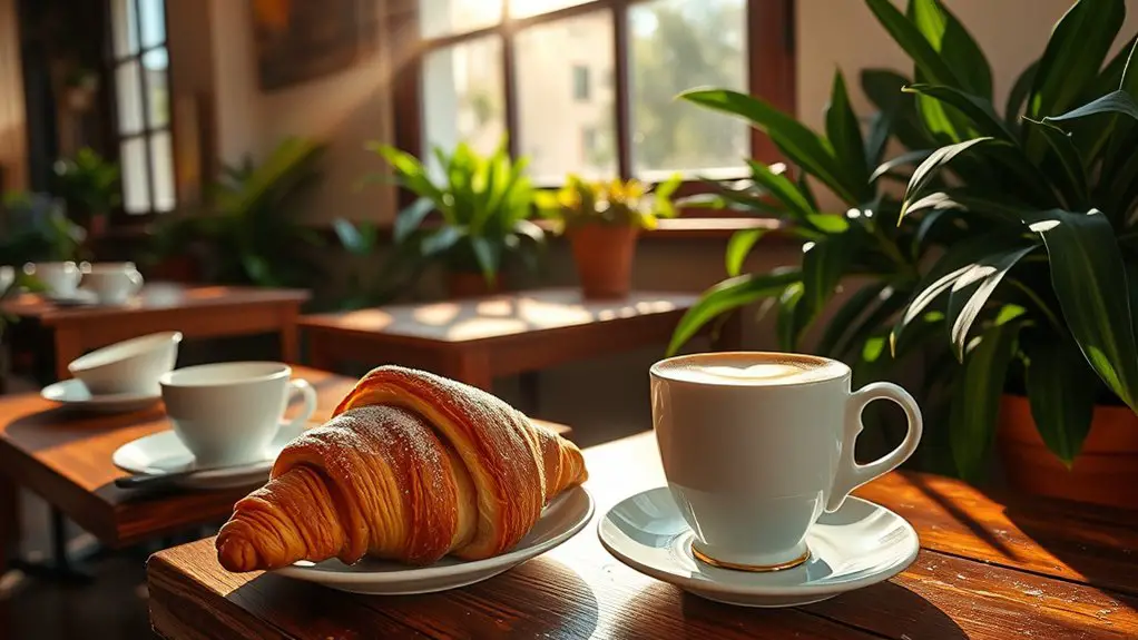 fresh pastries artisanal coffee