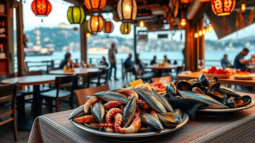 fresh seafood with views