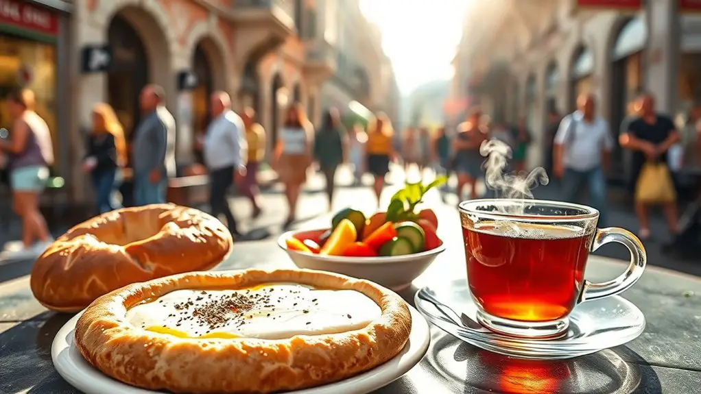 galata breakfast local delicacies