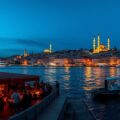 golden horn evening scene