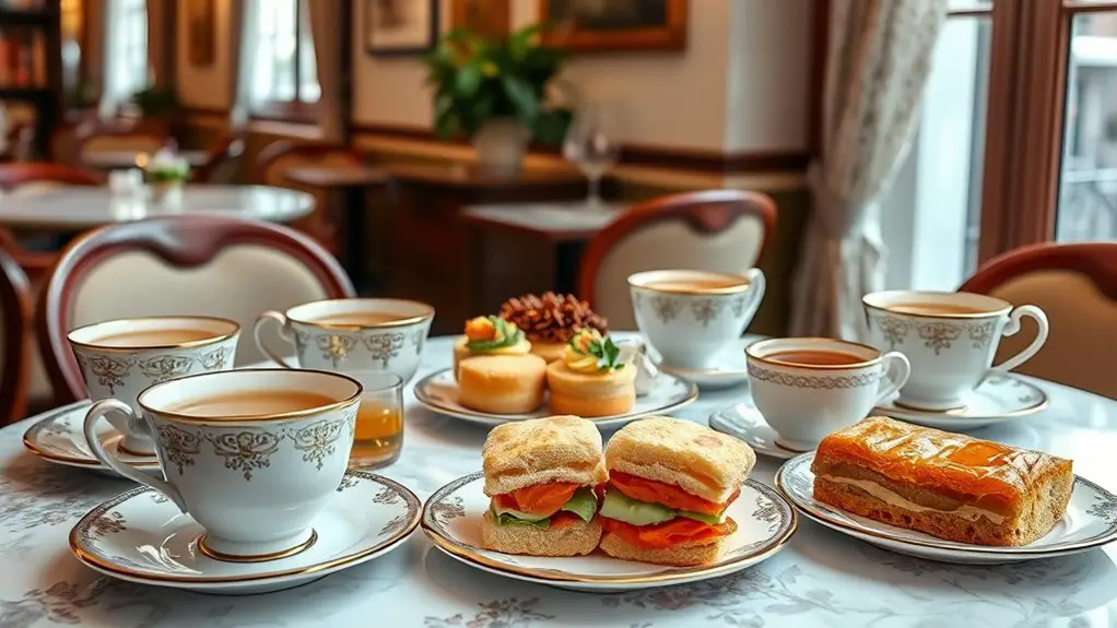 halal afternoon tea london