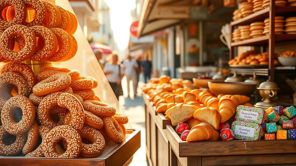 heybeliada s fresh pastries simit