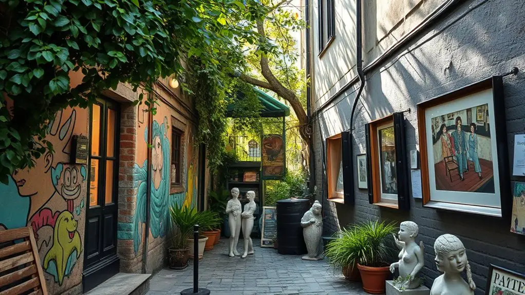 hidden galleries local artists