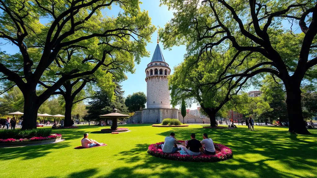 historic park with views