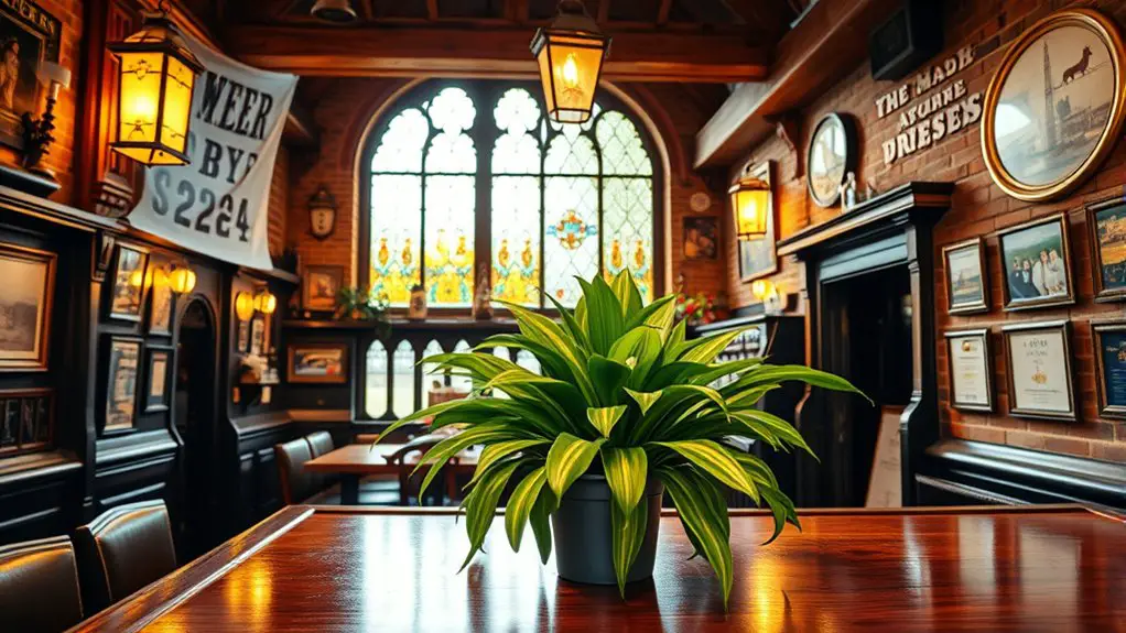 historic pub with vegan options