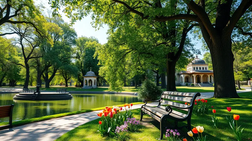 historic royal garden retreat