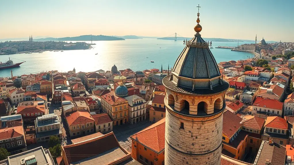 historic tower with panoramic views