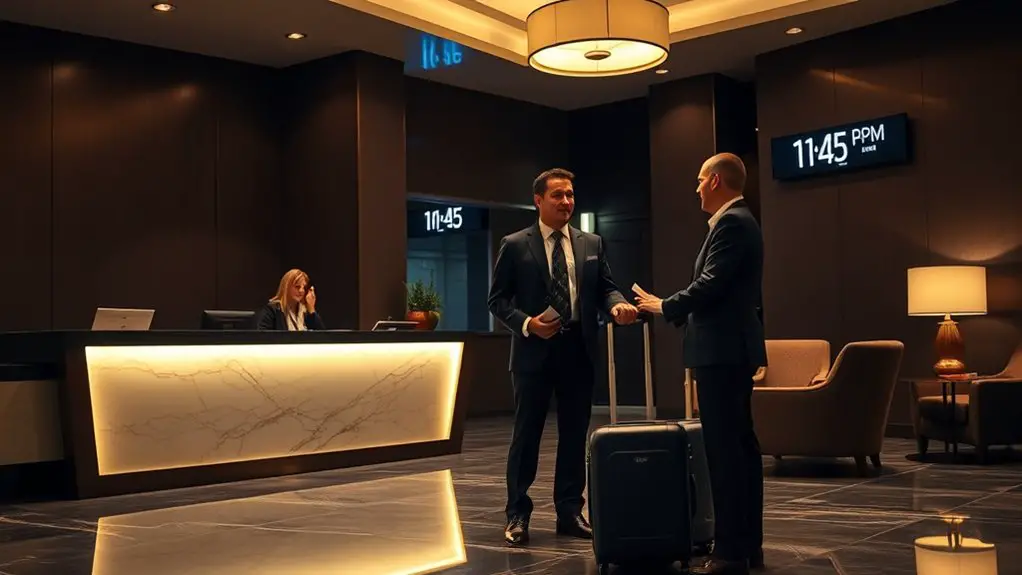 hotel check in time limits