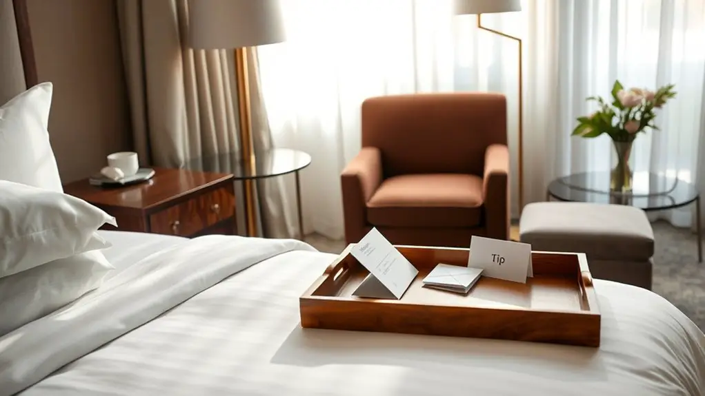 hotel room tipping guidelines