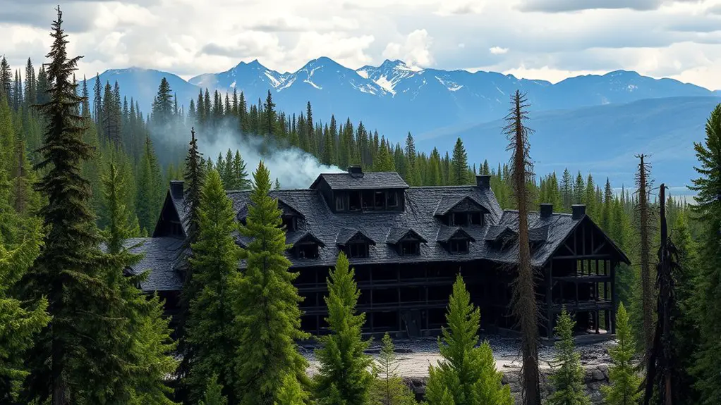 hotels burned in jasper