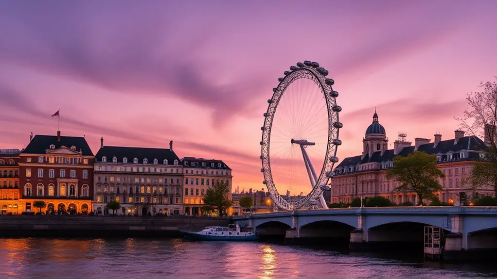 hotels near london eye