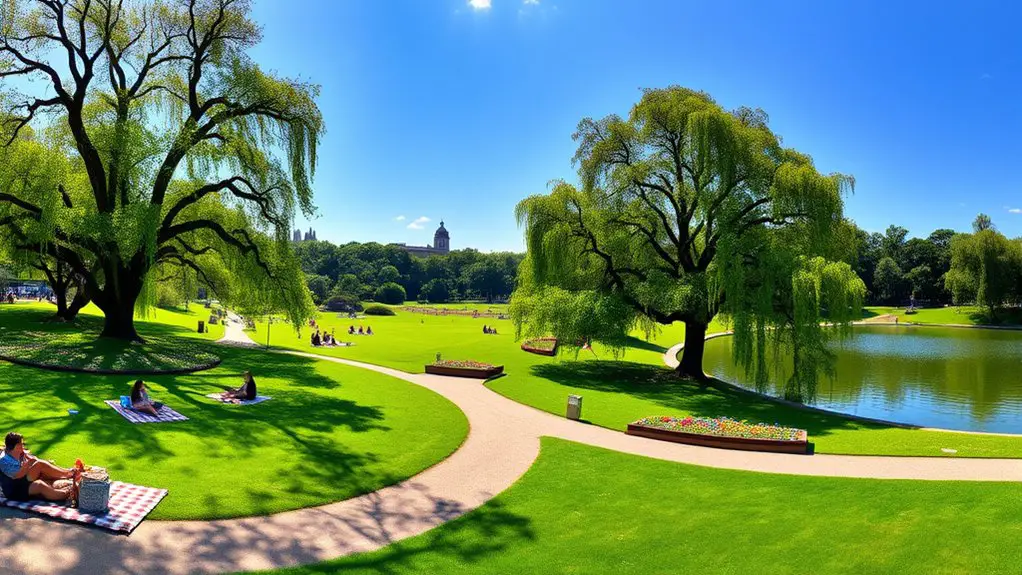 iconic parks and gardens