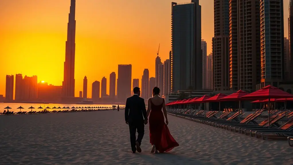 ideal honeymoon timing dubai
