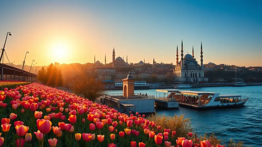 ideal weather in istanbul