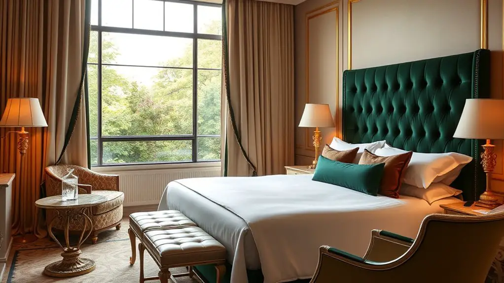 indulgent luxury hotel experience