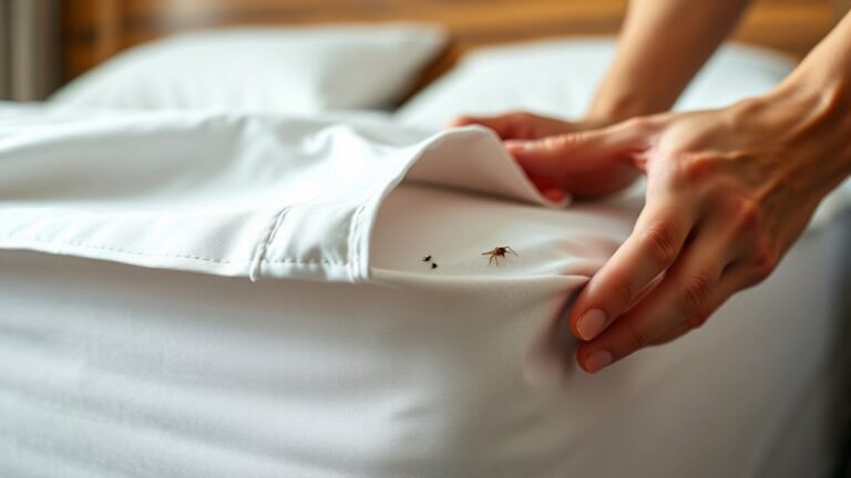 inspect hotel for bedbugs