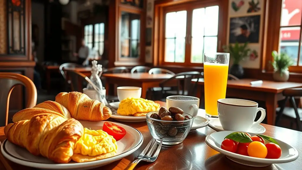 international breakfast caf options