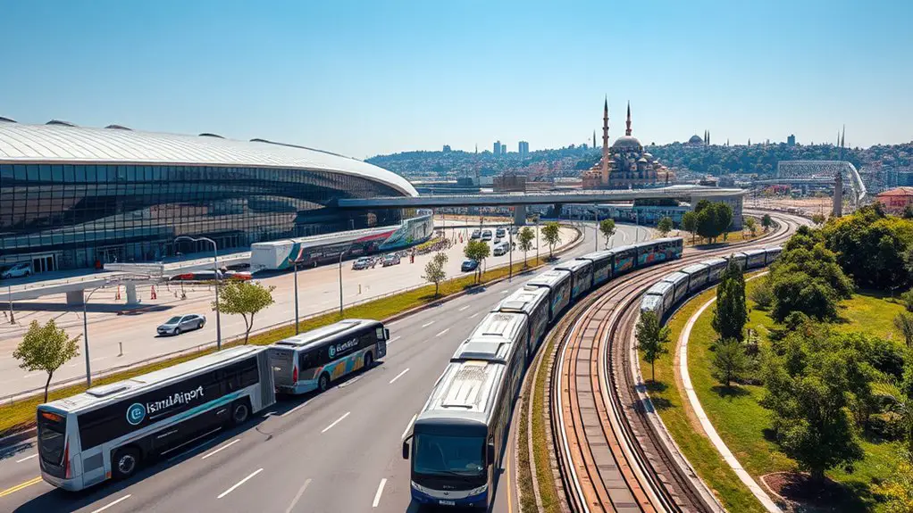 istanbul airport public transportation options