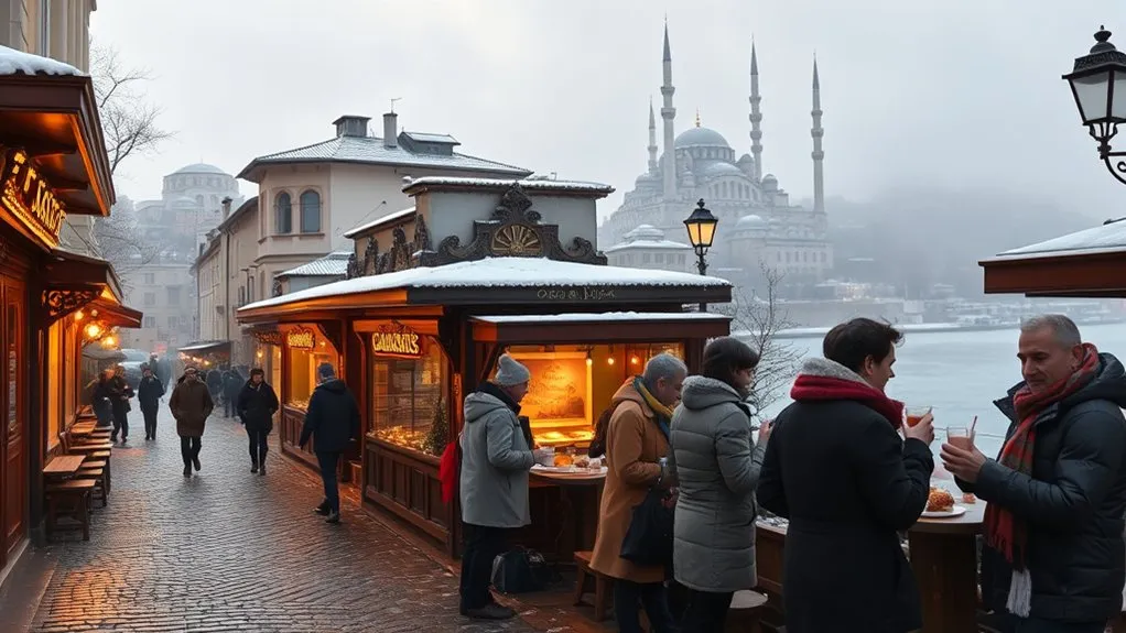 Istanbul Winter Travel Tips: How to Enjoy the Cold Season Roasted chestnuts and warming winter food in Istanbul