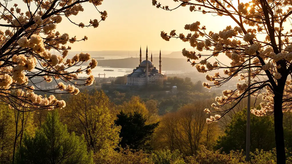 istanbul skyline sunset views