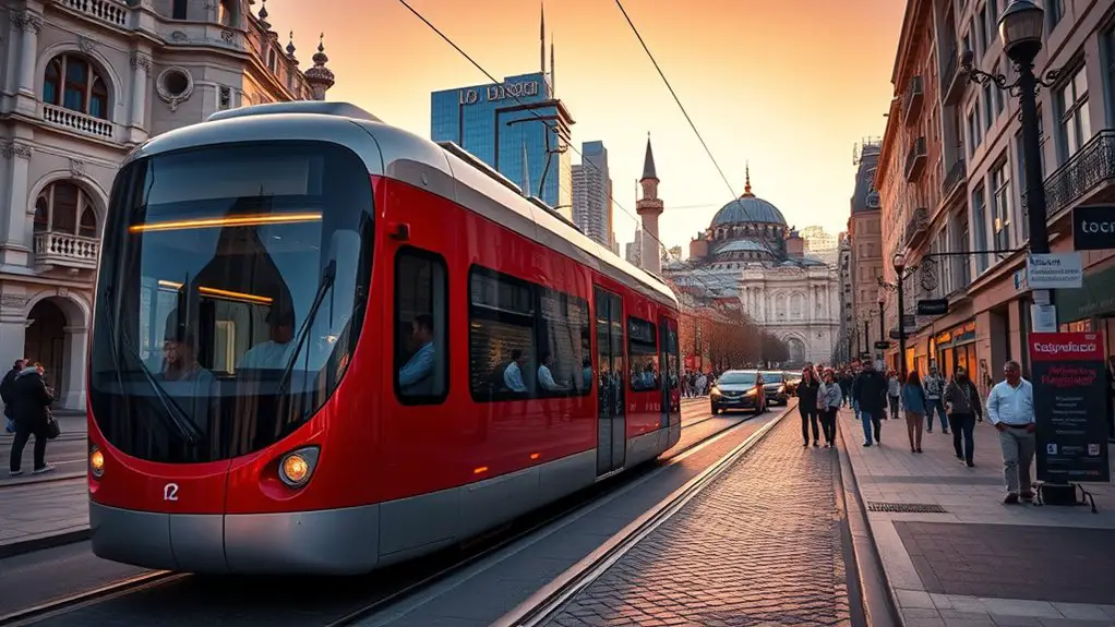 istanbul tram system convenience