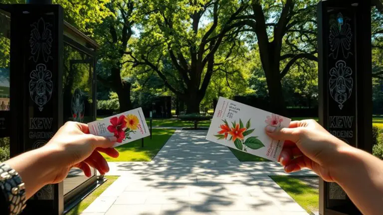 kew gardens admission tickets