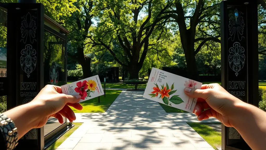 kew gardens admission tickets