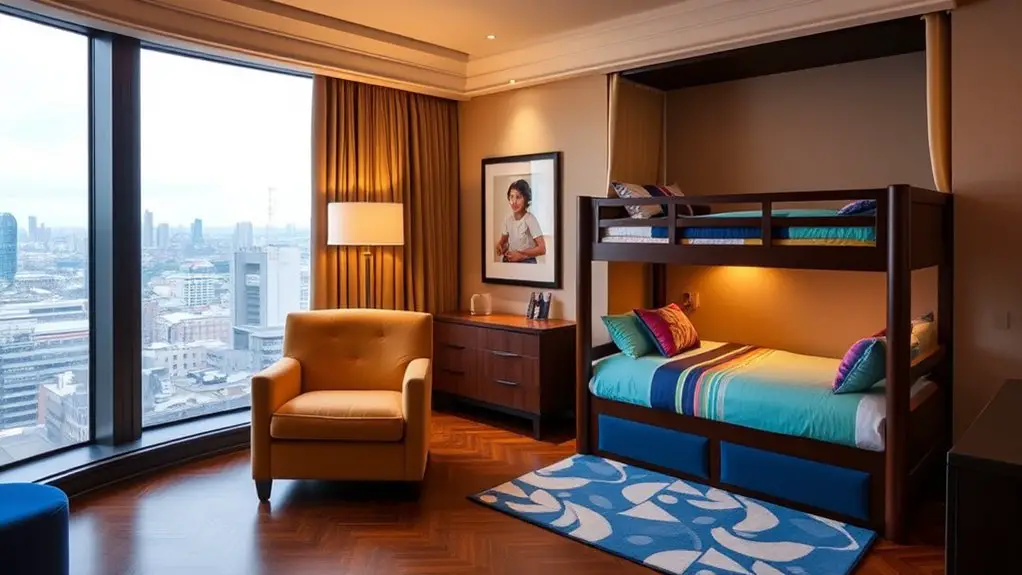 kid friendly family accommodations
