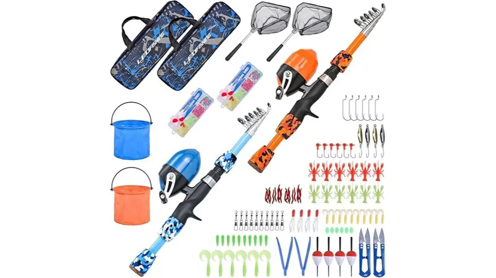 kids fishing pole review