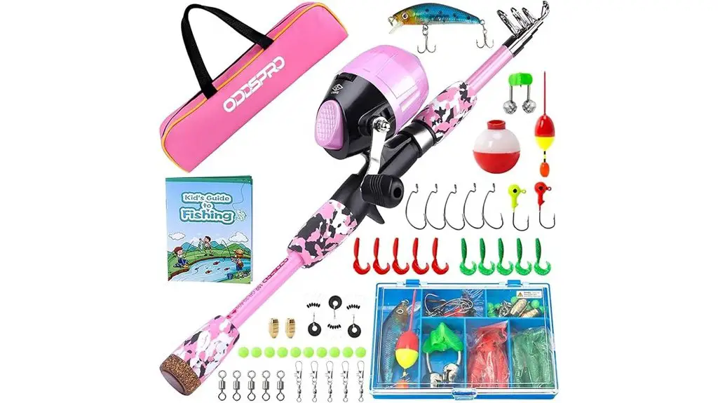 kids fishing pole review