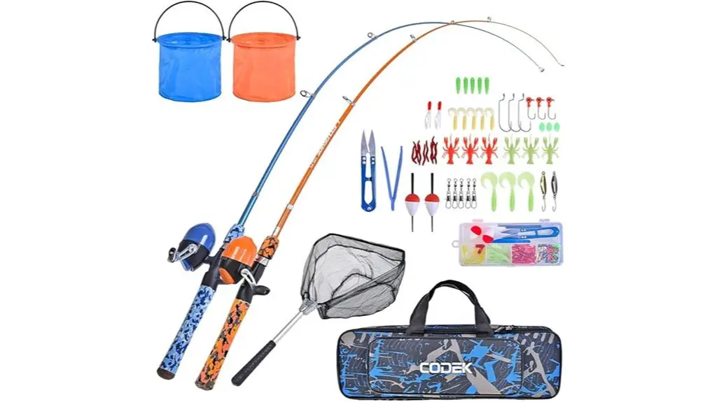 kids fishing pole review