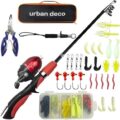 kids fishing pole set