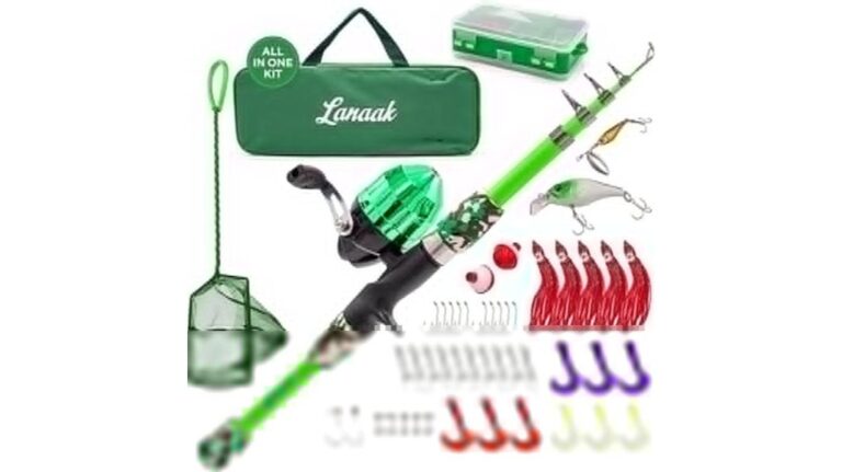 lanaak kids fishing pole