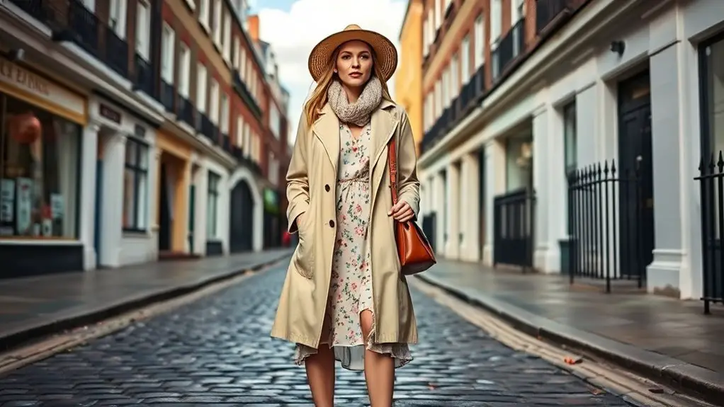 layered outfits for april