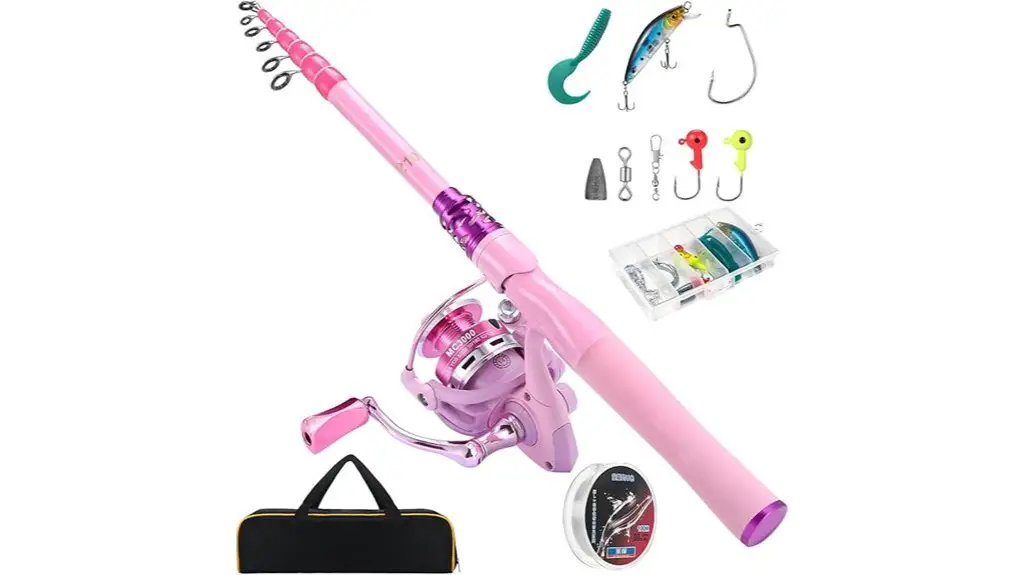 lightweight and durable fishing rod