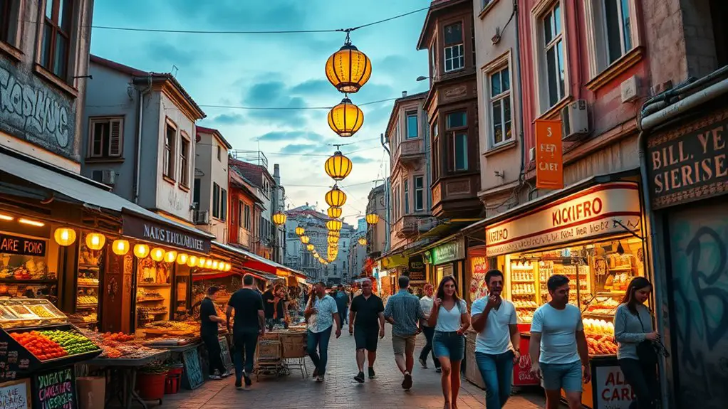 local markets and waterfront cafes